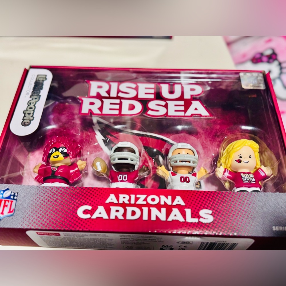 Arizona Cardinals NFL Fisher Price Little People Collector Set - NIB - Picture 14 of 16